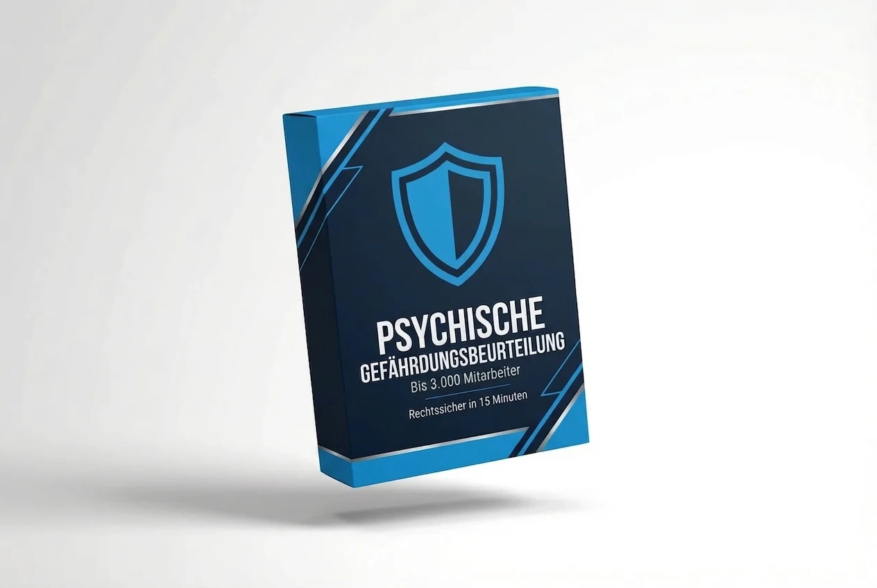 Psychische Gefährdungsbeurteilung - Bis 3.000 Mitarbeiter