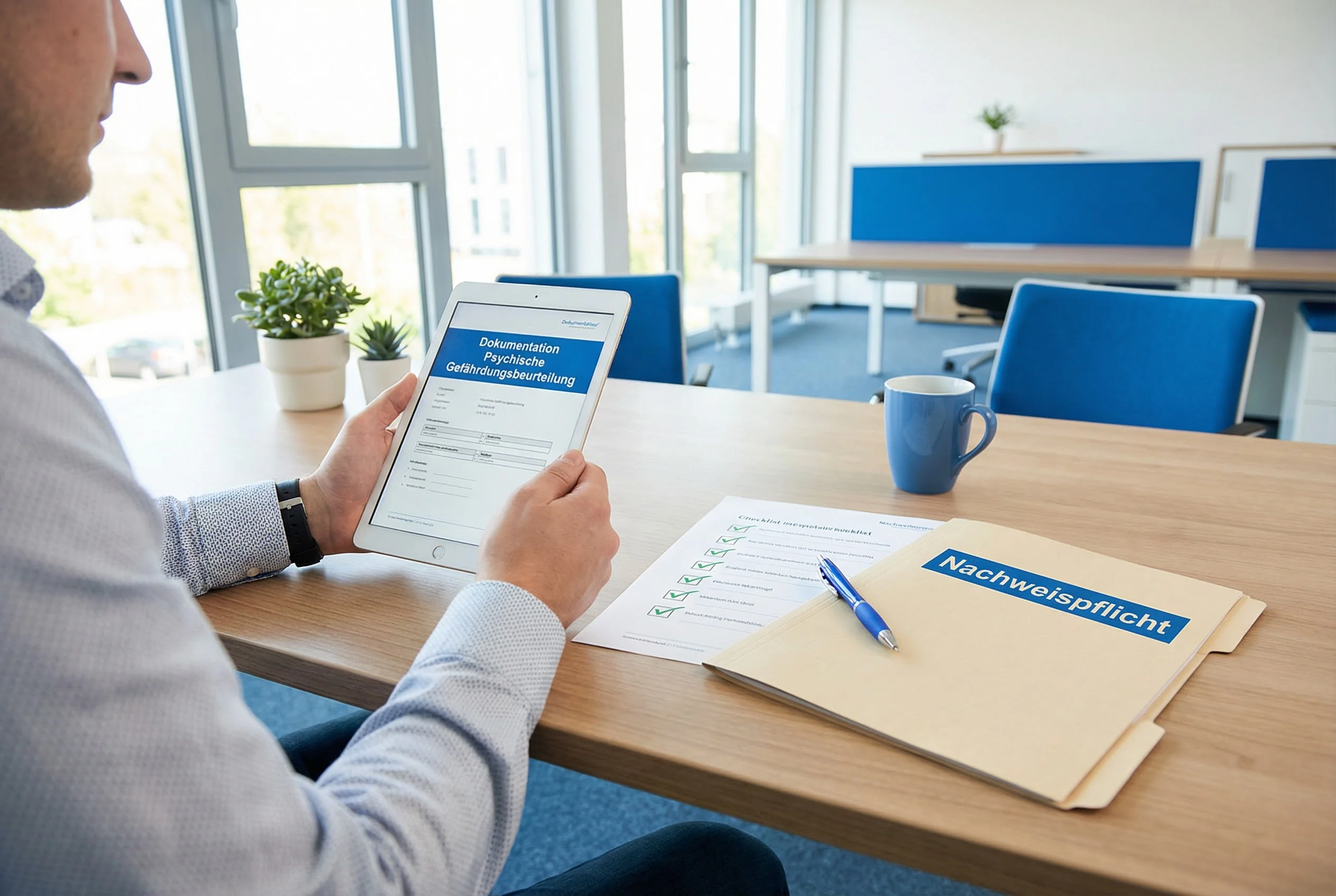 Rechtssichere Dokumentation der psychischen Gefährdungsbeurteilung