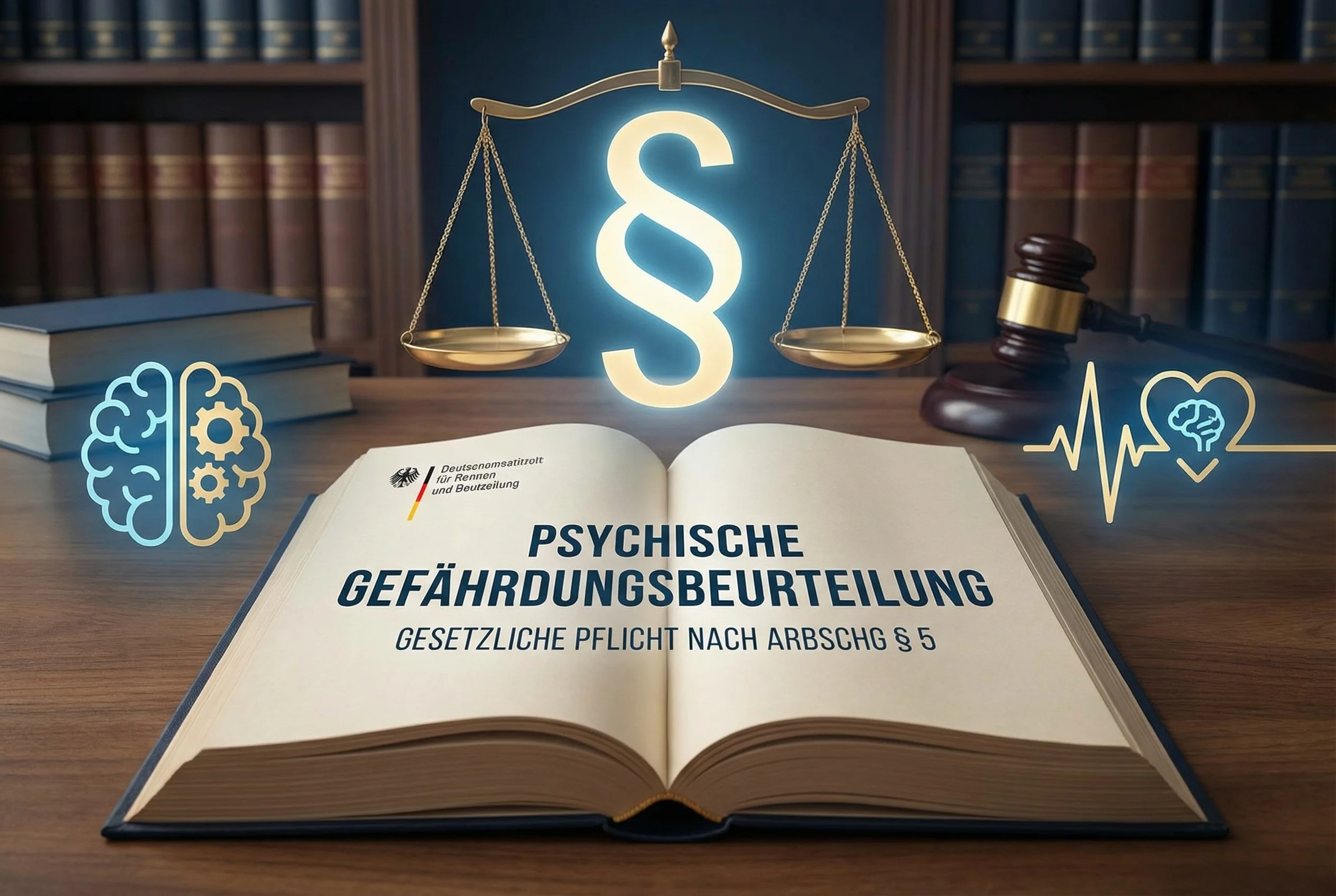 Gesetzliche Pflicht zur psychischen Gefährdungsbeurteilung