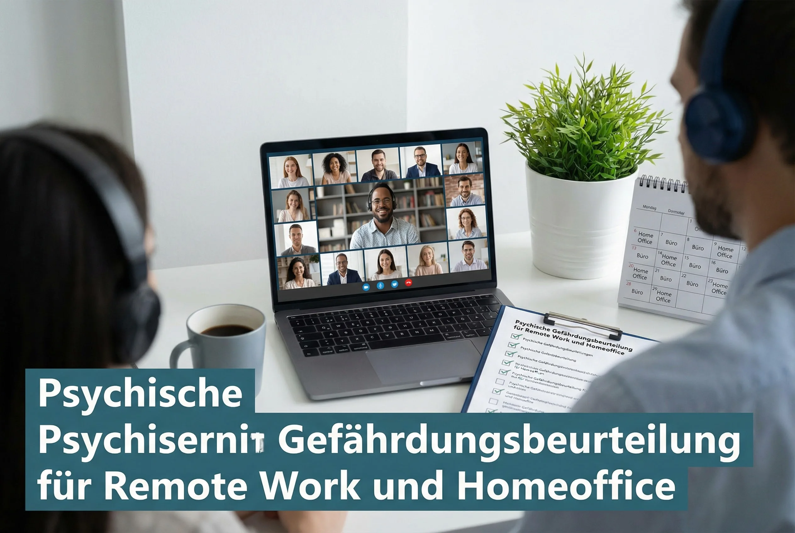 Mitarbeiterin im Homeoffice bei der Arbeit